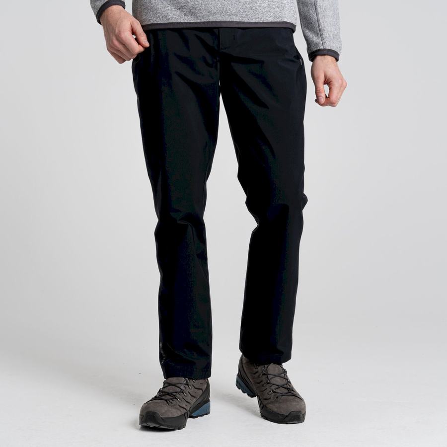 Craghoppers Nogales Gore-Tex Bukser Herre Sort | DJB4250QE