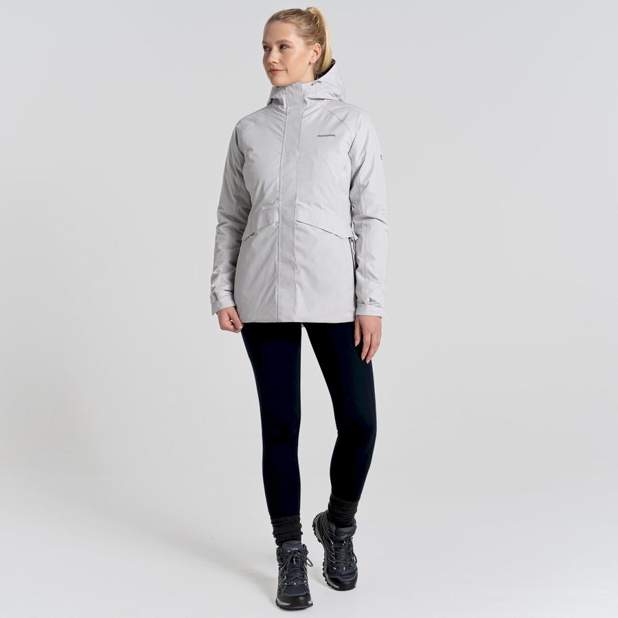 Craghoppers Caldbeck Thermic Jakker Dame Sølv | OYN842BT