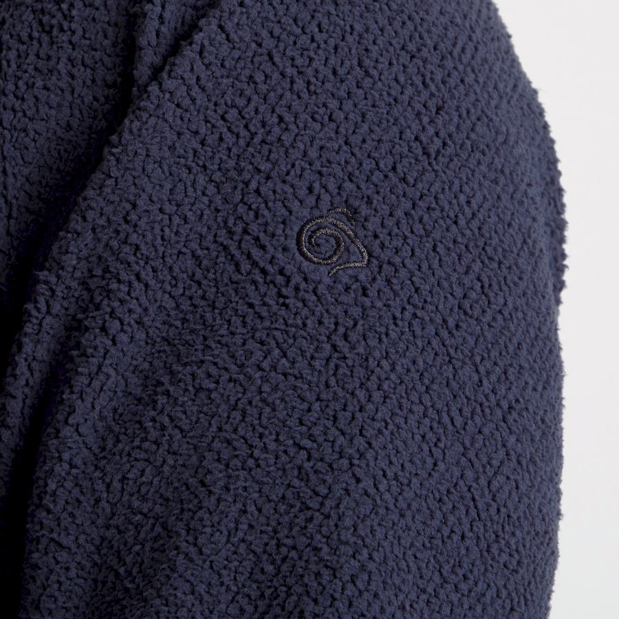 Craghoppers Cason Half-Zip Trøjer Herre Blå Mørkeblå | VQO1467ZO