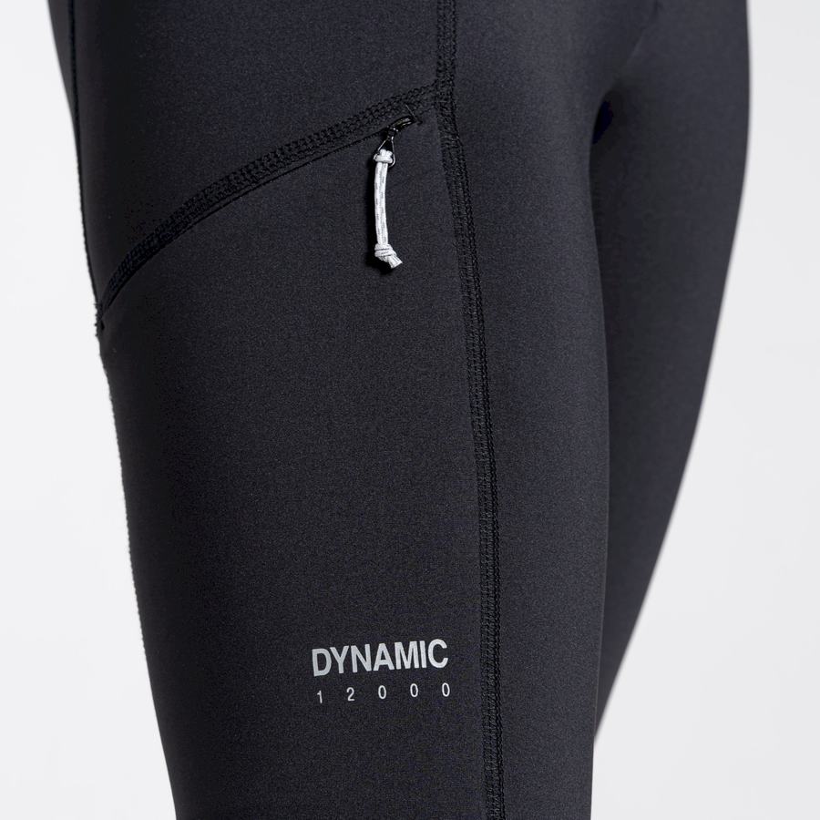 Craghoppers Dynamic Cropped Leggings Dame Sort | OGF2262RH