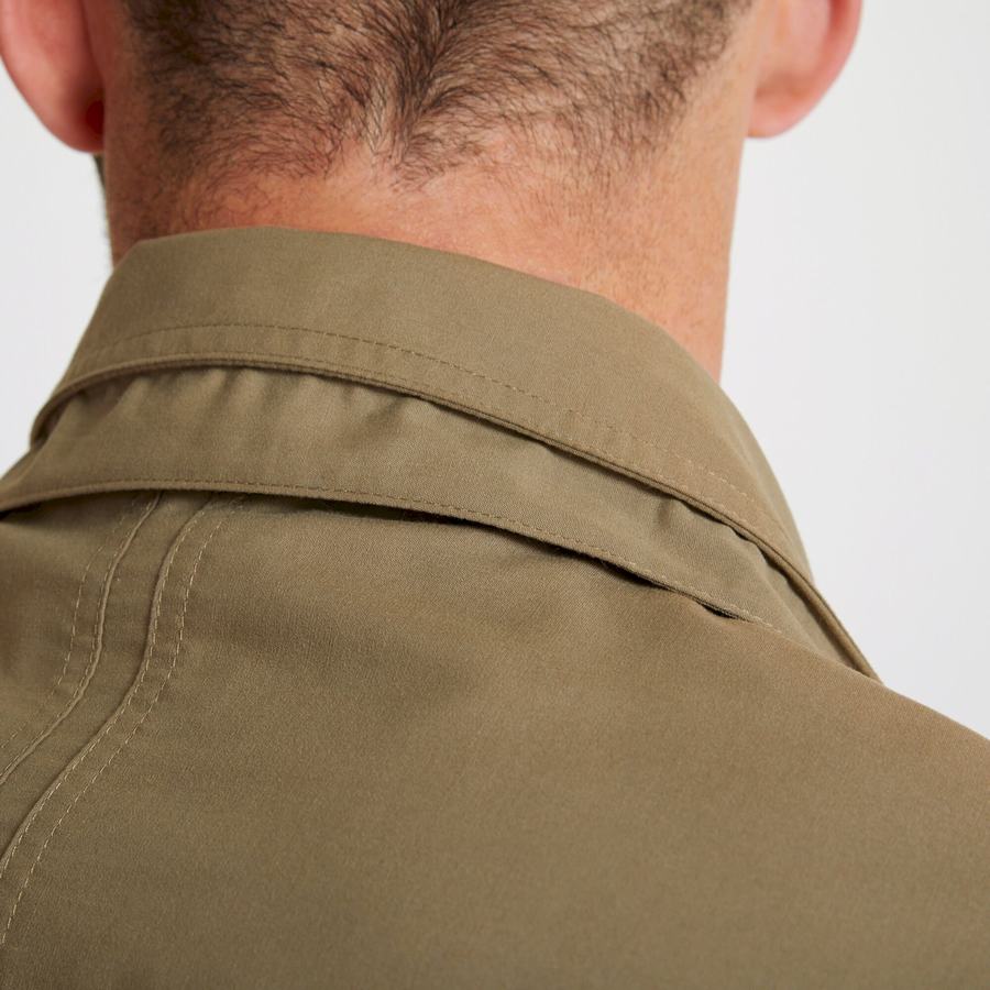 Craghoppers Expert Kiwi Kort Sleeved Skjorter Herre Sort | OHF7537MS