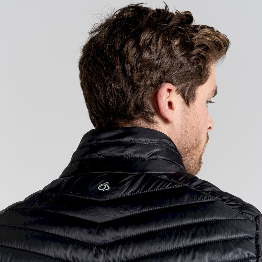 Craghoppers ExpoLite Insulated Vest Veste Herre Sort | IRB8050AH