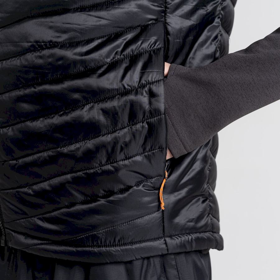 Craghoppers ExpoLite Insulated Vest Veste Herre Sort | IRB8050AH