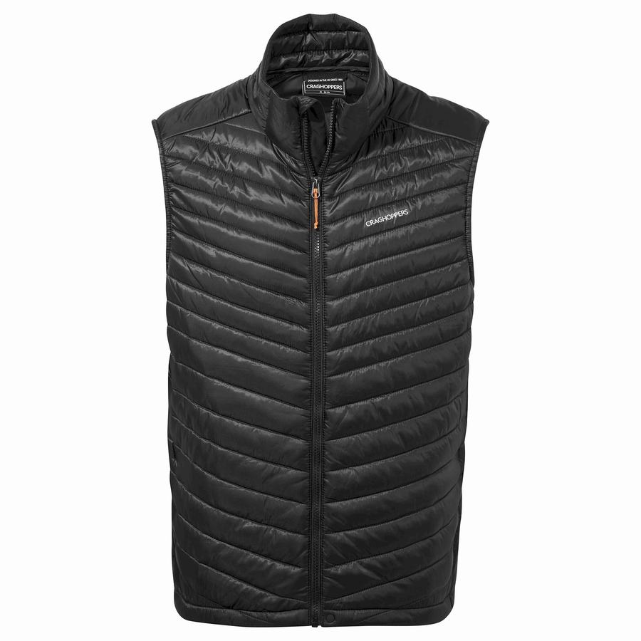 Craghoppers ExpoLite Insulated Vest Veste Herre Sort | IRB8050AH