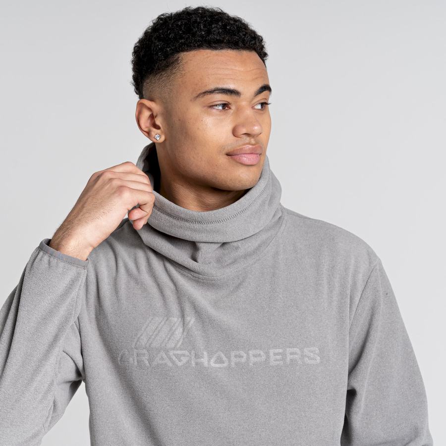 Craghoppers Frey Overhead Sweatshirts Herre Grå | QTB7846BD
