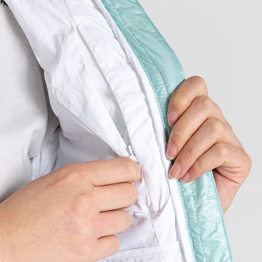 Craghoppers Insulated ExpoLite Hætte Jakker Dame Grøn | JCO5060PX