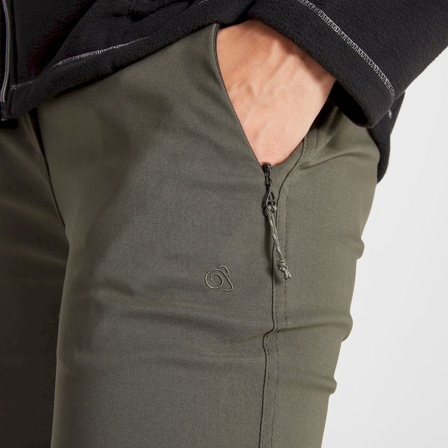 Craghoppers Kiwi Pro II Bukser Dame Khaki | JLF9789IF