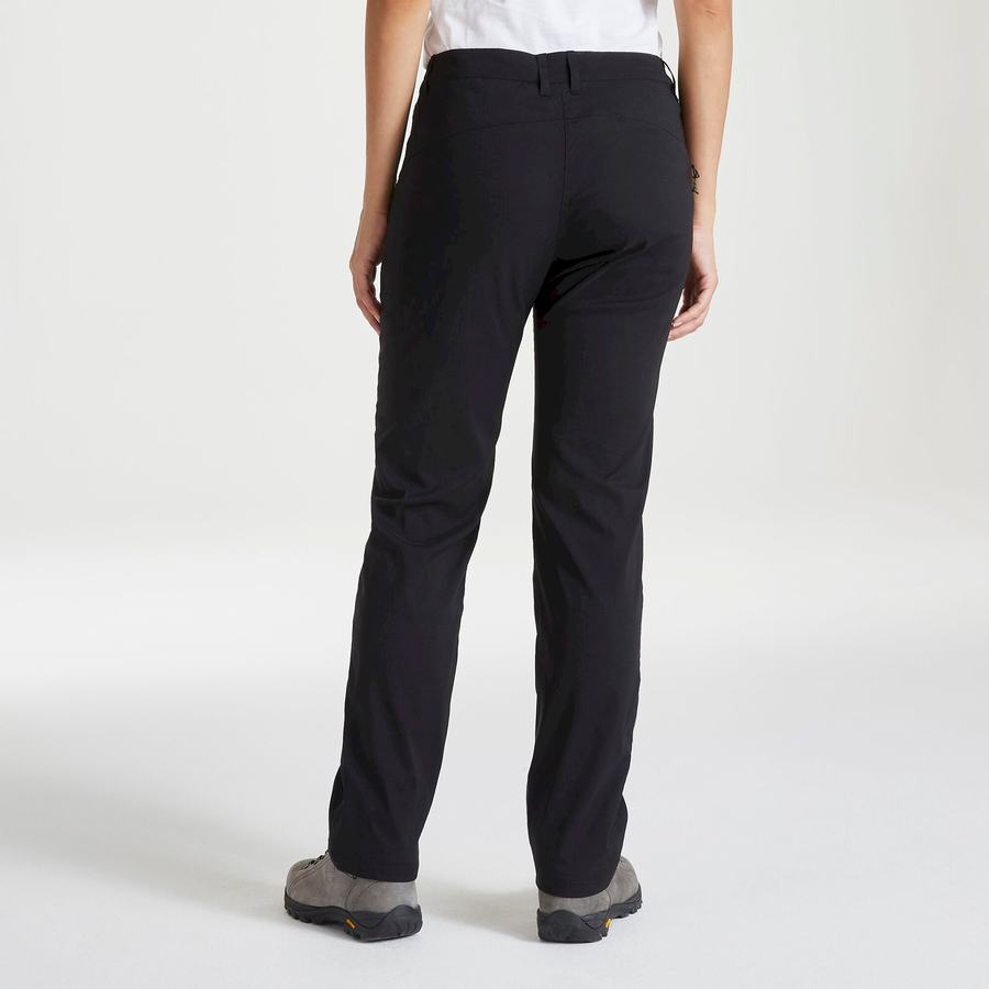 Craghoppers Kiwi Pro II Vinter Forede Bukser Dame Sort | HGO355NK