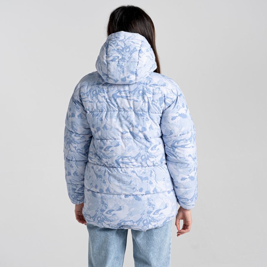 Craghoppers Madora Insulated Hætte Jakker Dame Hvide | GXR3689ZP