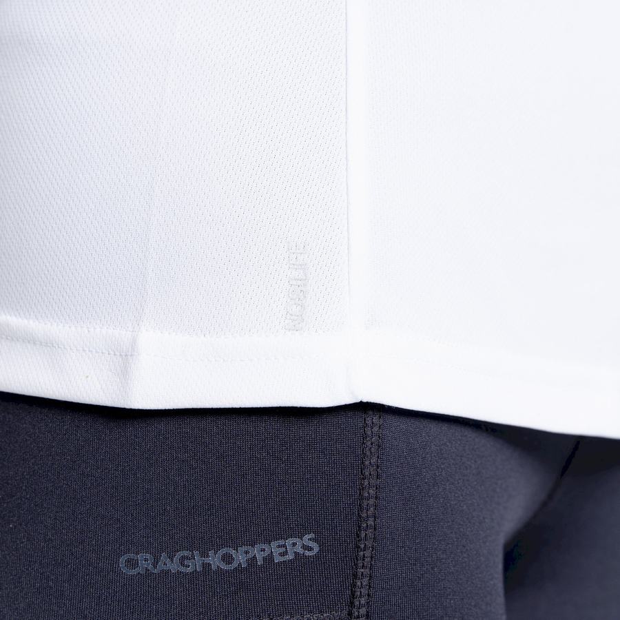 Craghoppers NosiLife Candella Kort Sleeved T-shirts Dame Hvide | HUL5762DD