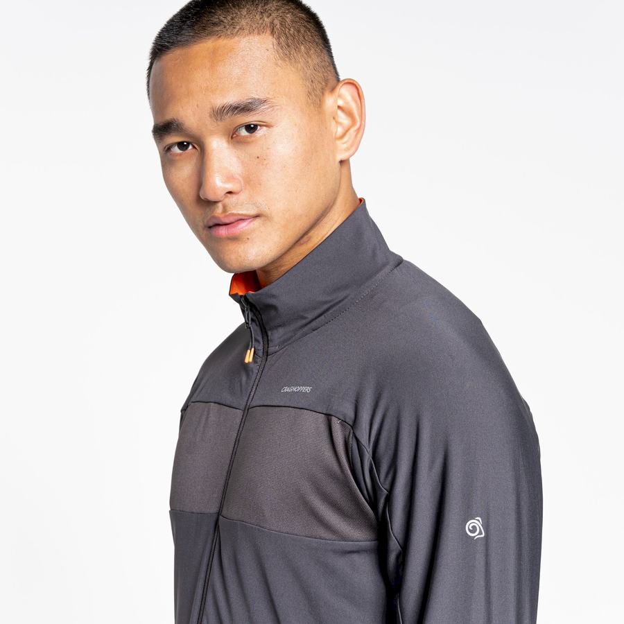 Craghoppers NosiLife Valens Jakker Herre Sort | EAR3710RR