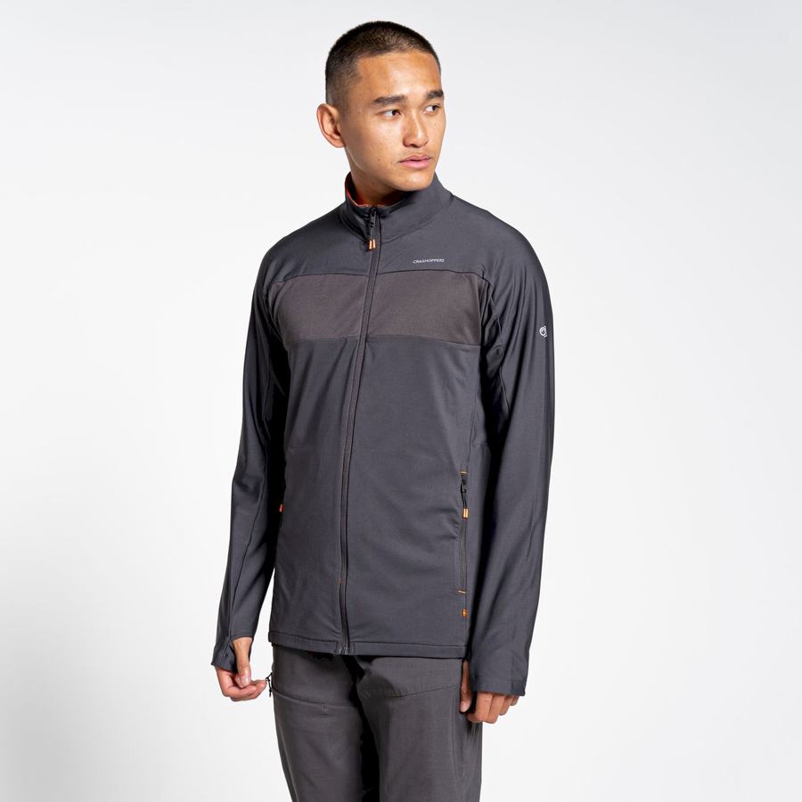 Craghoppers NosiLife Valens Jakker Herre Sort | EAR3710RR