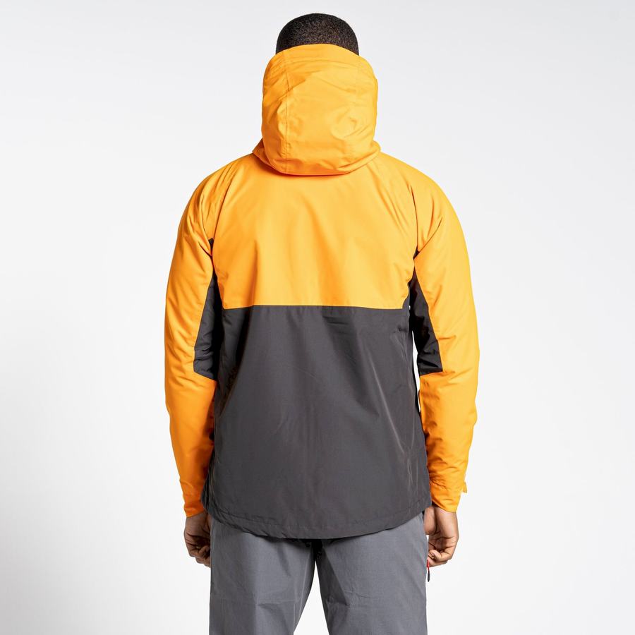 Craghoppers Vandtætte Atlas Jakker Herre Orange Sort | AUH9624DF