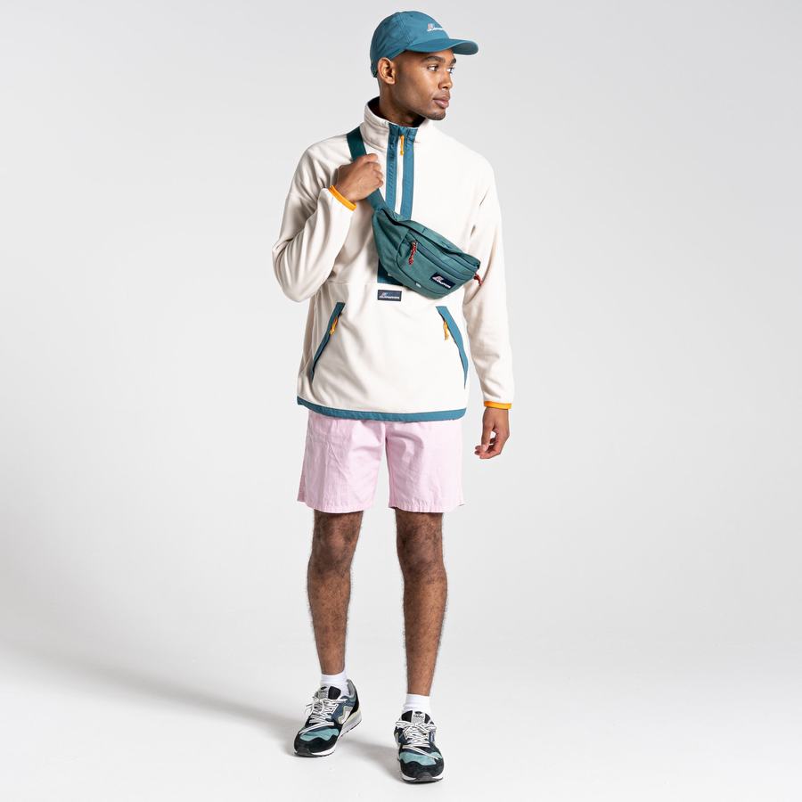 Craghoppers Welwood Half Zip Trøjer Dame Hvide | GCN4356RZ