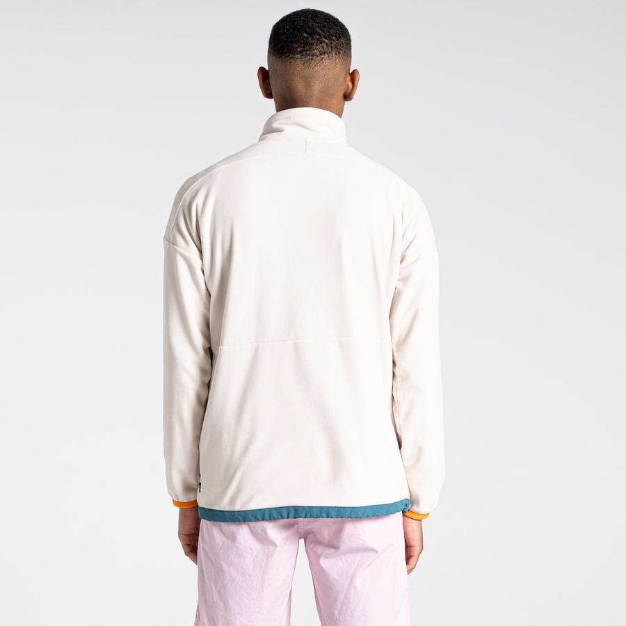 Craghoppers Welwood Half Zip Trøjer Dame Hvide | GCN4356RZ
