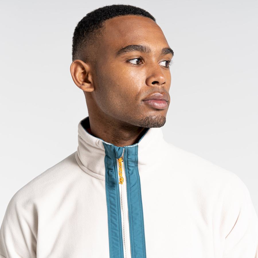 Craghoppers Welwood Half Zip Trøjer Dame Hvide | GCN4356RZ